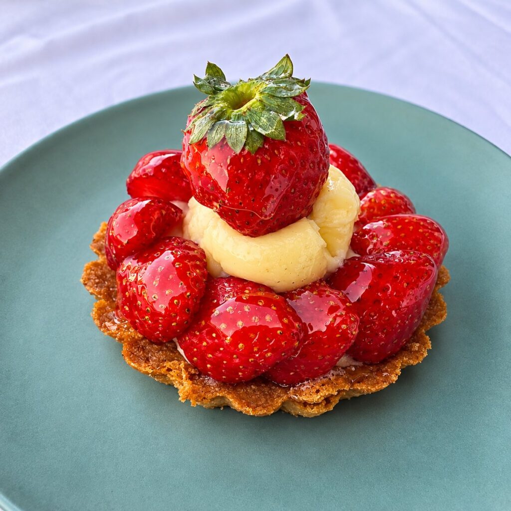 Tartaleta de fresa