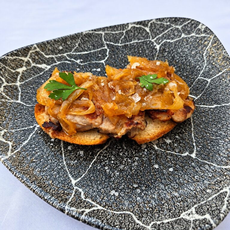 Porky tostada